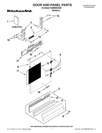 Diagram for KUDE60SXSS0