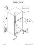 Diagram for 02 - Cabinet Parts