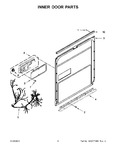 Diagram for 04 - Inner Door Parts