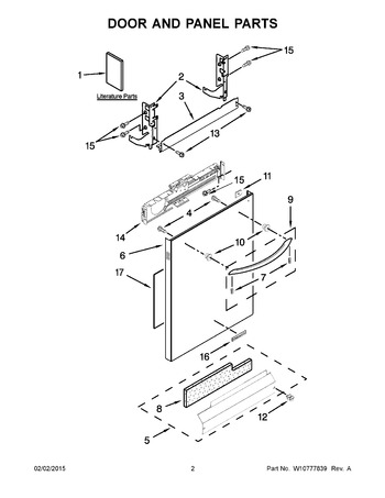 Diagram for KDTE334DSS1