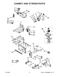 Diagram for 03 - Cabinet And Stirrer Parts