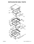 Diagram for 04 - Refrigerator Shelf Parts