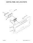 Diagram for 03 - Control Panel And Latch Parts