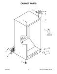 Diagram for 02 - Cabinet Parts