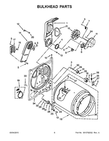 Diagram for WED4995EW0