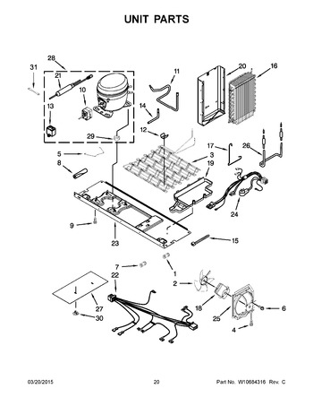 Diagram for WRS576FIDW00