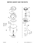 Diagram for 04 - Motor, Basket And Tub Parts