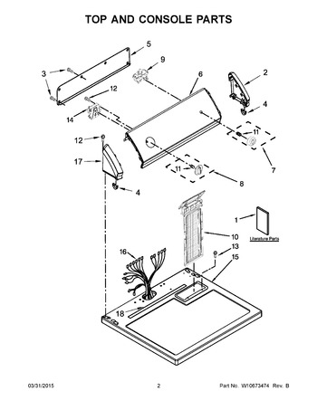 Diagram for CED126SDW0