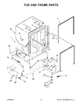 Diagram for 06 - Tub And Frame Parts