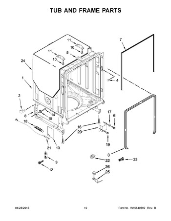 Diagram for KDTE304DSS0