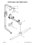 Diagram for 08 - Upper Wash And Rinse Parts