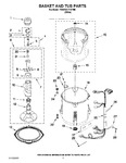 Diagram for 03 - Basket And Tub Parts