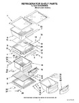 Diagram for 03 - Refrigerator Shelf Parts