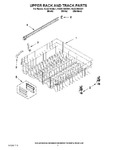 Diagram for 09 - Upper Rack And Track Parts