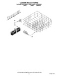 Diagram for 10 - Lower Rack Parts