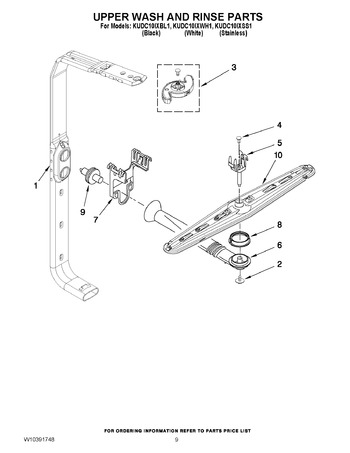 Diagram for KUDC10IXWH1