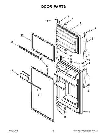 Diagram for WRT104TFDW01