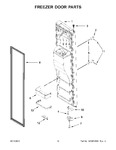 Diagram for 08 - Freezer Door Parts