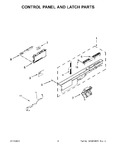 Diagram for 03 - Control Panel And Latch Parts