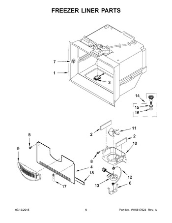 Diagram for WRF736SDAB13