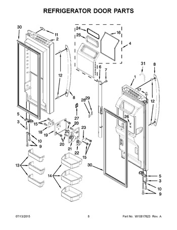 Diagram for WRF736SDAB13