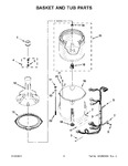 Diagram for 04 - Basket And Tub Parts