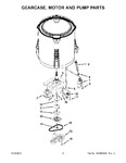 Diagram for 05 - Gearcase, Motor And Pump Parts