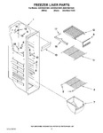 Diagram for 04 - Freezer Liner Parts