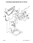 Diagram for 03 - Controls And Water Inlet Parts