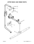 Diagram for 08 - Upper Wash And Rinse Parts