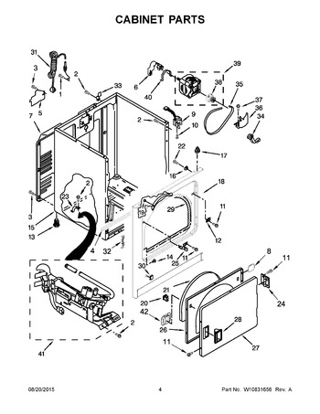 Diagram for WGD4815EW1