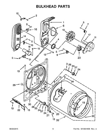 Diagram for WGD4815EW1