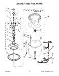 Diagram for 04 - Basket And Tub Parts