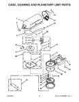 Diagram for 03 - Case, Gearing And Planetary Unit Parts