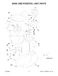 Diagram for 03 - Base And Pedestal Unit Parts