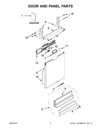 Diagram for KDFE454CSS4