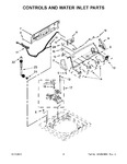 Diagram for 03 - Controls And Water Inlet Parts