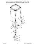 Diagram for 05 - Gearcase, Motor And Pump Parts