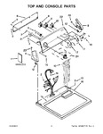 Diagram for 02 - Top And Console Parts