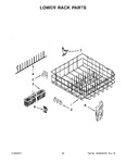 Diagram for 11 - Lower Rack Parts