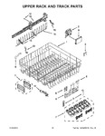 Diagram for 10 - Upper Rack And Track Parts