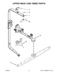 Diagram for 08 - Upper Wash And Rinse Parts