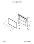 Diagram for 05 - Top Door Parts