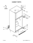 Diagram for 02 - Cabinet Parts