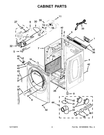 Diagram for WGD8740DW1