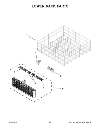 Diagram for WDT780SAEM0