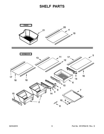 Diagram for WRT318FMDW00