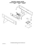 Diagram for 02 - Control Panel Parts