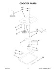 Diagram for 02 - Cooktop Parts