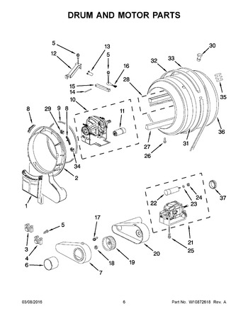 Diagram for YWED7500VW2